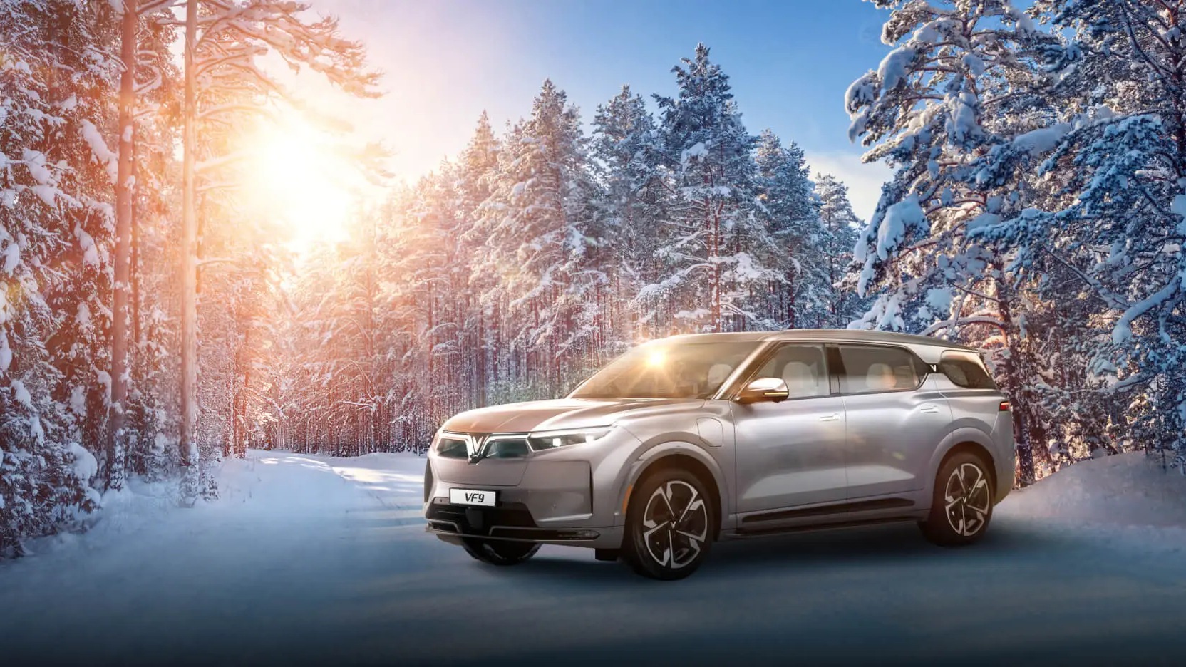 hình ảnh ngoại thất vinfast vf 9 đáp ứng nhu cầu đa dạng của khách hàng